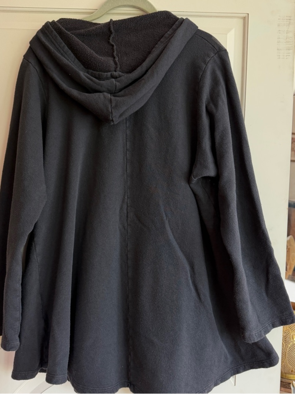 Blue Fish Black Hoodie French Terry Sweatshirt Ex Libris Birds and Books Magic ✨ - Picture 6 of 7